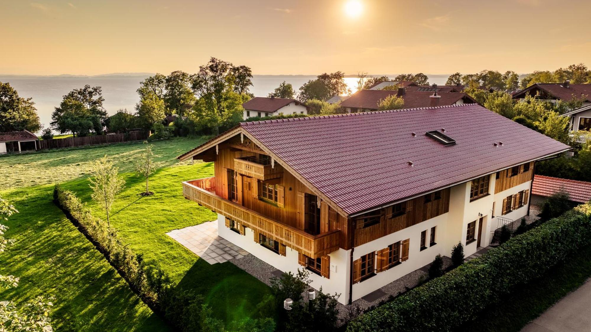 Graf Chiemo Suites - Direkt Am Chiemsee Mit Separatem Seezugang Chieming Dış mekan fotoğraf