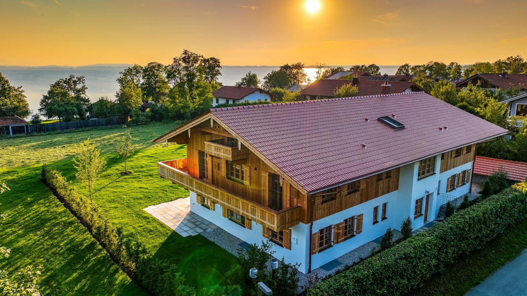 Graf Chiemo Suites - Direkt Am Chiemsee Mit Separatem Seezugang Chieming Dış mekan fotoğraf